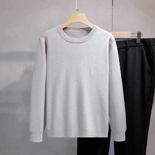 Suéter Holgado Oversized Cuello Redondo para Hombre - Image 16