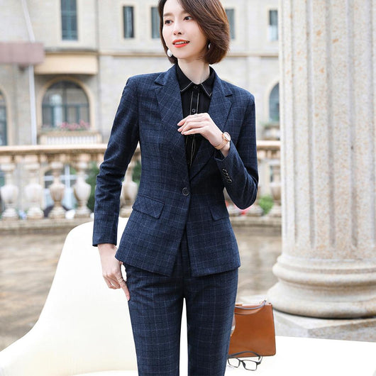 Traje Cuadros Ejecutivo Premium - Elegancia Profesional - Image 14