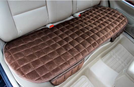 Cojín de Asiento para Auto Acolchado Cuadros Bordados Antideslizante - Image 9