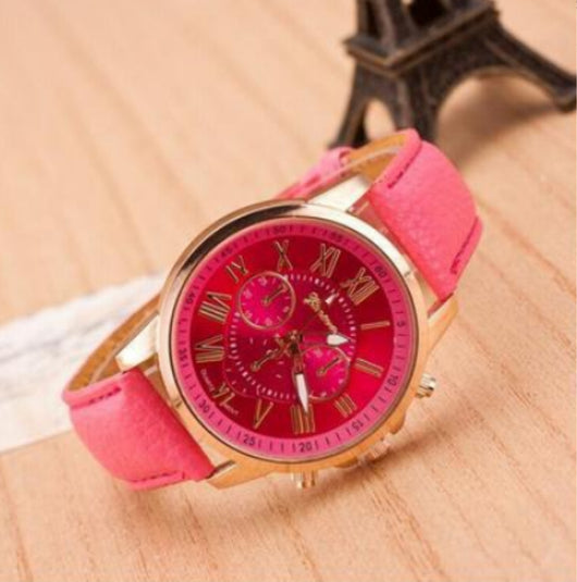 Reloj de Correa Geneva de Tres Ojos - Diseño Doble Cara - Image 9