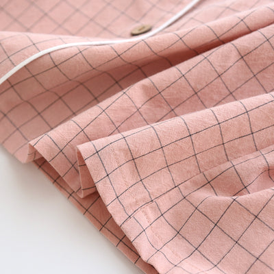 Conjunto de Pijama Camisón a Cuadros - Image 7