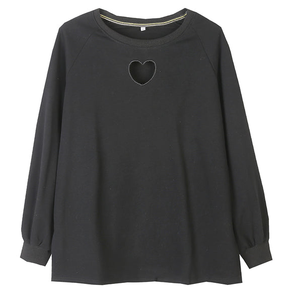 Suéter Holgado Talla Grande Otoño Bordado Multicolor para Mujer