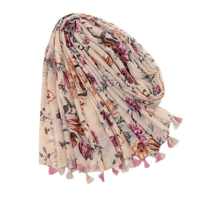 Pañuelo Femenino de Algodón y Lino - Image 5