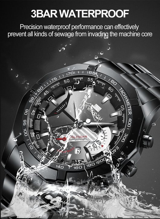 Reloj Deportivo Mecánico Multifunción con Esfera Luminosa - Image 10