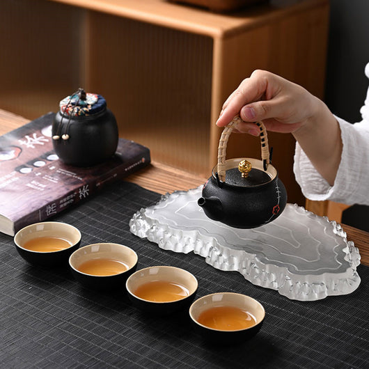 Juego de Té Kung Fu en Cerámica - Regalo Ejecutivo y Souvenir Premium - Image 2