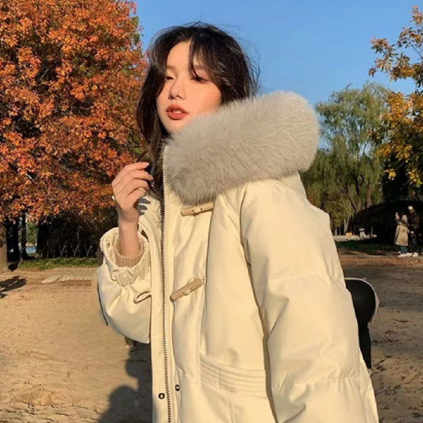 Chaqueta Suelta de Algodón para Mujer - Estilo Casual y Cómodo