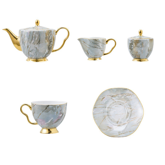 Juego de Tazas de Café en Porcelana Bone China Premium - Image 2