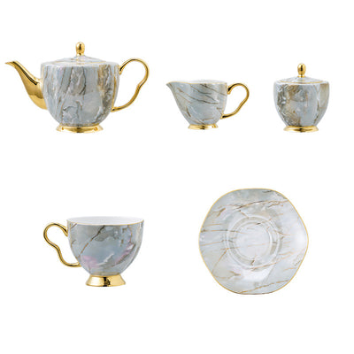 Juego de Tazas de Café en Porcelana Bone China Premium - Image 2