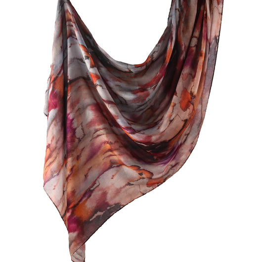 Pañuelo Estampado Tie-Dye en Algodón Poliéster - Image 6