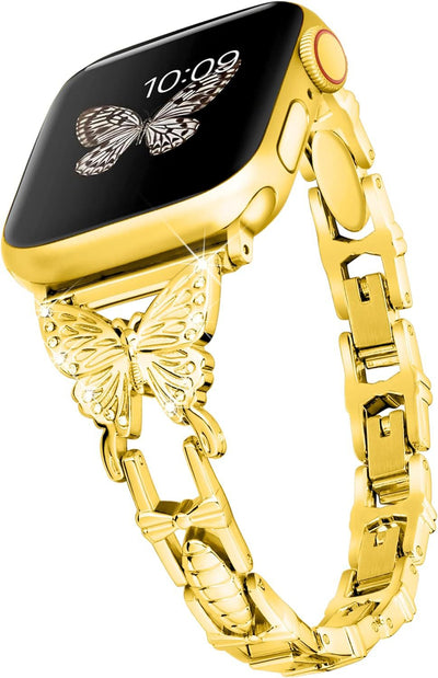 Correa de Reloj con Mariposa de Diamantes - Talla Pequeña - Image 12