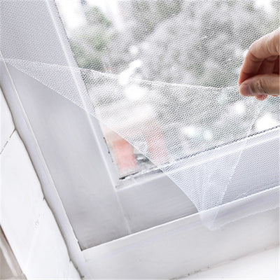 Folded black nylon gauze anti-insect mosquito net, suitable for window screening. - Image 9