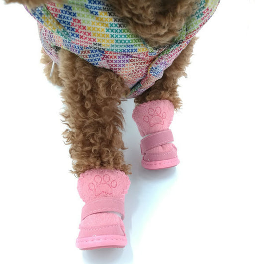 Botines para Perros de Piel de Cordero - Zapatos Cálidos para Nieve - Image 15