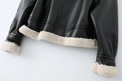 Abrigo Corto Elegante Estilo Urbano para Mujer - Image 7
