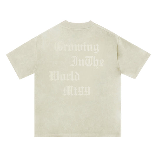 Camiseta Estampada con Letras para Hombre - Image 2