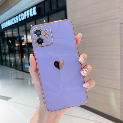 Funda Telefónica Love Side con Electroplating Brillante - Image 16