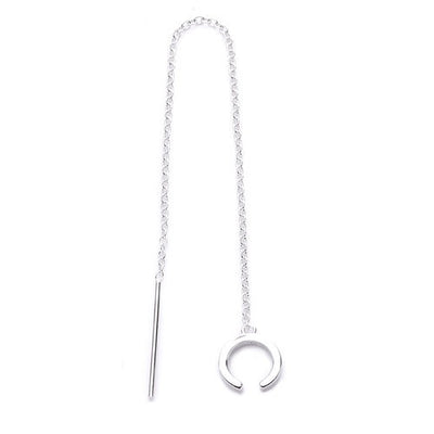Aretes Largos de Plata para Mujer - Diseño Elegante y Versátil - Image 21