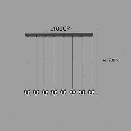 Lámpara Colgante Lineal Elegante para Restaurantes y Bares - Image 9