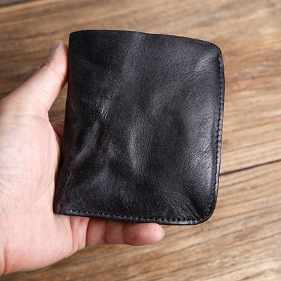Billetera Vertical Retro para Hombre - Diseño Minimalista Ejecutivo - Image 6