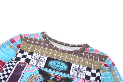 Blusa Ajustada Escote Redondo Manga Larga con Abertura en Cintura - Image 19