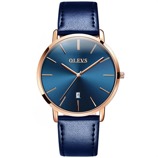 Reloj de Cuarzo Japonés Ultrafino Resistente al Agua para Hombre - Image 3
