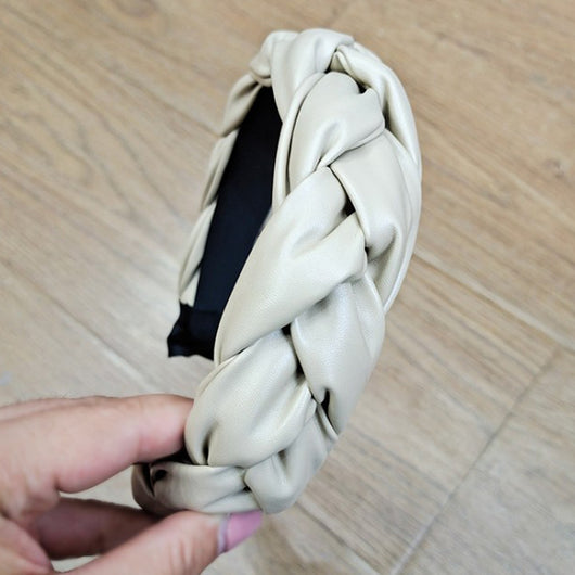 Diadema de Cuero Trenzado Estilo Europeo y Americano - Image 8