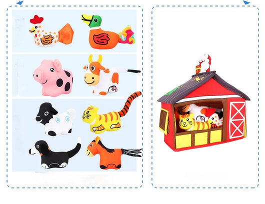Manta de Juego Educativa con Animales para Bebés - Image 8