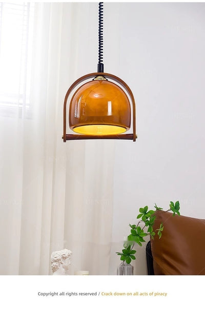 Lámpara Colgante Retráctil Estilo Vintage Americano para Dormitorio - Image 11