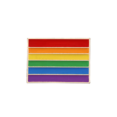 Broche Arcoíris de Seis Colores Estilo Europeo Americano - Image 9