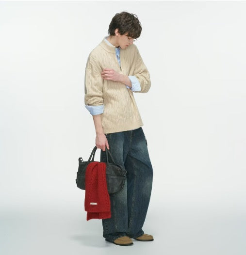 Suéter de Cuello Alto Casual para Hombre - Diseño Moderno y Versátil - Image 19