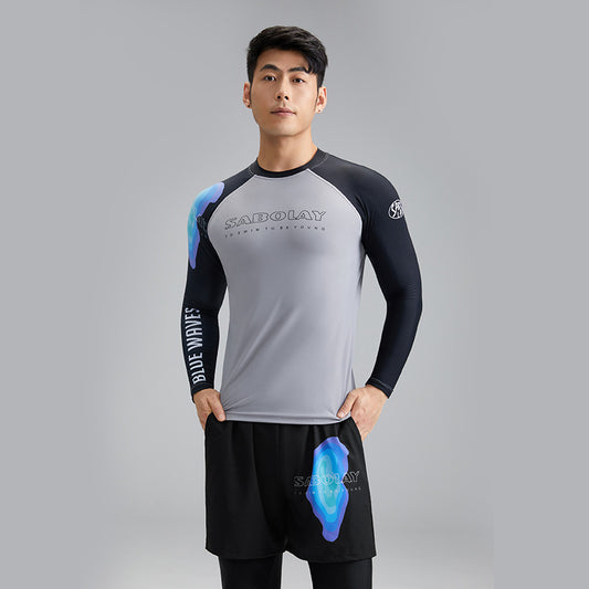 Bañador Deportivo para Hombre con Protección UPF y Diseño Split