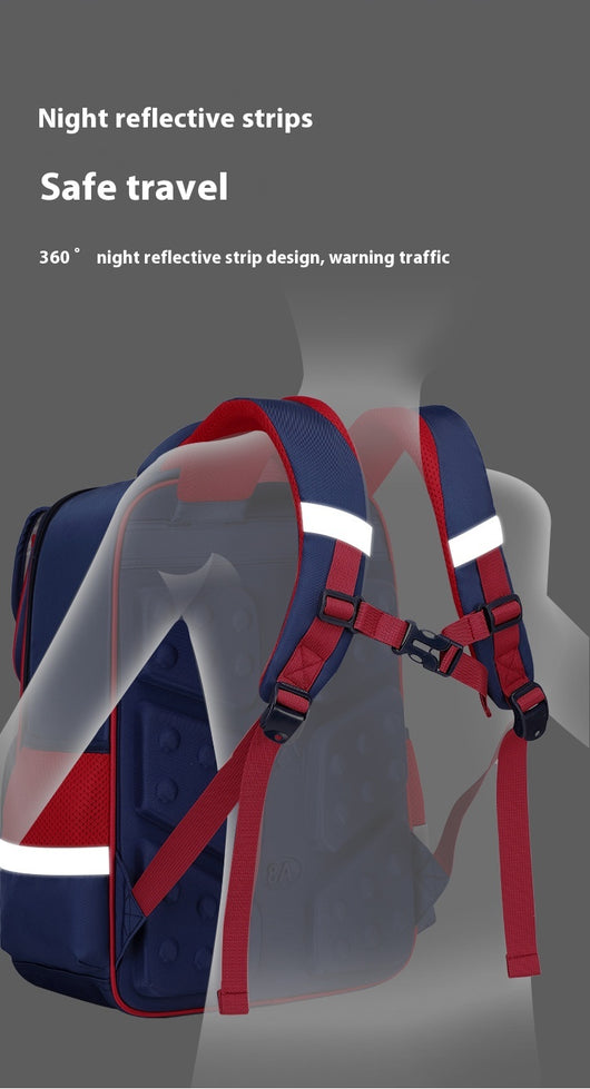 Mochila Escolar Infantil de Gran Capacidad, Ligera y Transpirable - Image 18