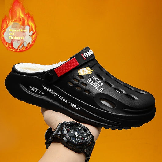 Pantuflas Cálidas de Algodón con Forro Polar para Hombre - Image 5
