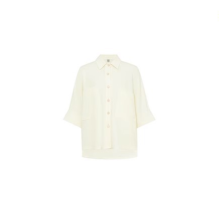 Conjunto de Pantalón Corto y Camisa de Bolsillos Grandes en Algodón con Cintura Elástica - Image 3