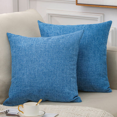 Almohada de Lino y Algodón para Sofá - Diseño Liso y Elegante - Image 17