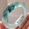 Pulsera de Jade Flores Flotantes Myanmar para Mujer