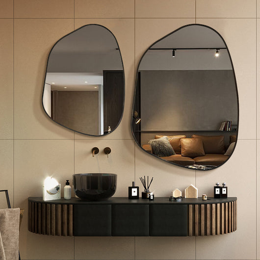 Espejo Decorativo de Pared con Diseño Creativo para Baño y Maquillaje - Image 12