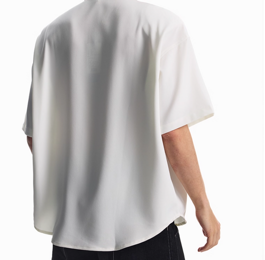 Camisa Blanca Antiedad para Hombre - Diseño Verano - Image 3