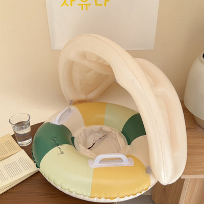 Flotador Anillo Parasol para Piscina con Pedestal - Image 39