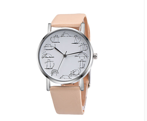 Reloj Infantil Gato Adorable para Estudiantes - Image 8