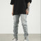 Jeans Slim Fit con Cierre Lateral para Hombre y Mujer
