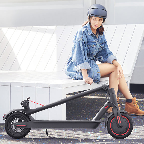 Coche Eléctrico Infantil Plegable con Doble Rueda