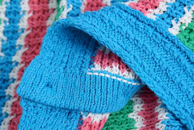 Chaqueta Suéter Tejido a Rayas para Mujer - Image 17