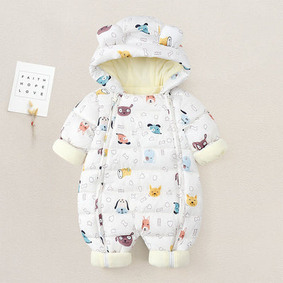 Pijama Infantil de Invierno con Forro Polar Grueso - Image 3