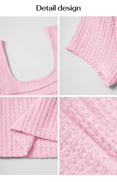 Blusa Casual sin Espalda con Lazo y Manga Corta para Mujer - Image 22