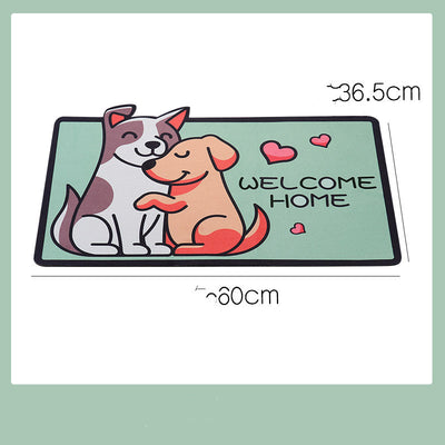 Tapete de Bienvenida Infantil con Diseños Divertidos para Entrada y Baño - Image 2