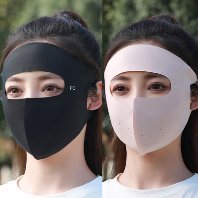 Máscara Protectora Solar Ice Silk para Cuello y Rostro con Respiraderos - Image 3