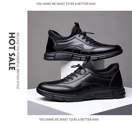 Zapatos Casuales de Negocios Británicos Suave para Hombre - Image 20