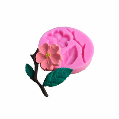 Moldes de Silicona Líquida Flor de Durazno para Repostería - Image 5