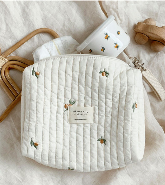 Bolsa Organizadora para Carrito de Bebé Chrysanthemum Cotton - Image 7