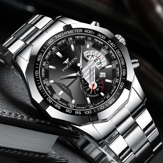 Reloj Empresarial Luminoso con Calendario - Estilo Net Red para Hombre - Image 18
